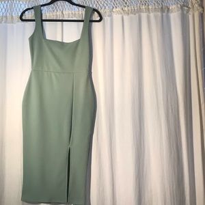 Nasty gal mint green dress